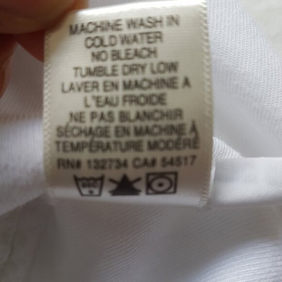 Cloth & Stone Boho Frayed Button Front Blouse Top White Sz M - Picture 14 of 14